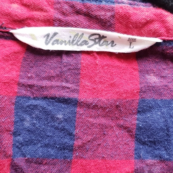 Distressed Buffalo plaid shirt - Picture 3 of 4